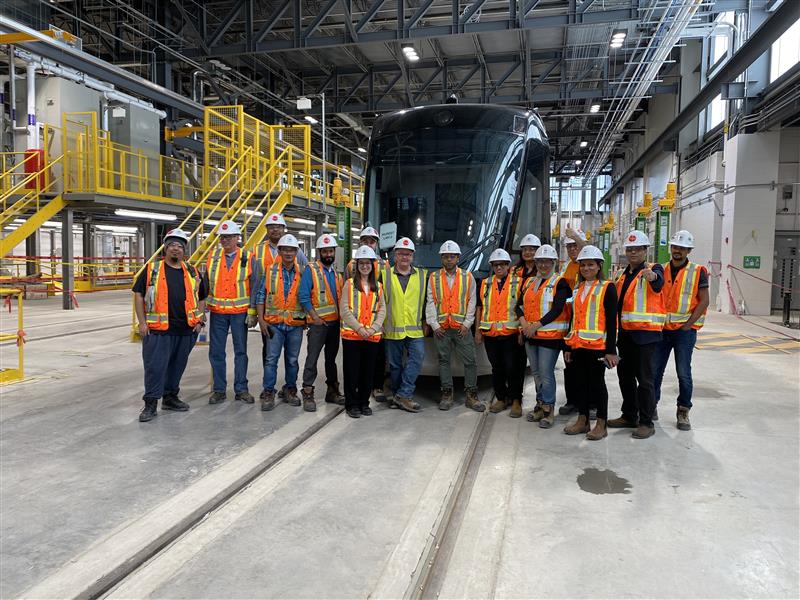 Transdev team in action